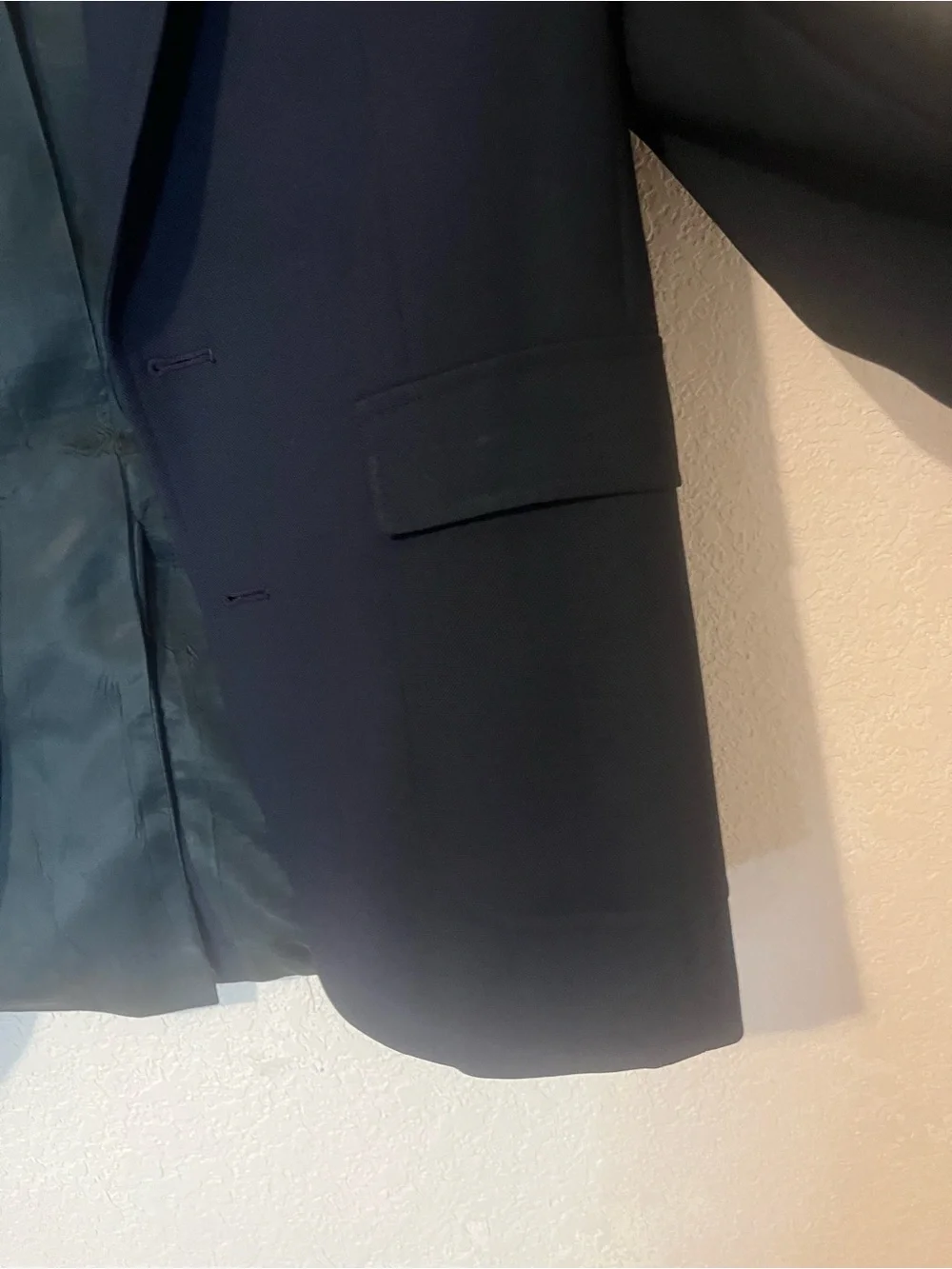 Craig Scott Men's Classic Navy Blazer with Gold Buttons size 44L
